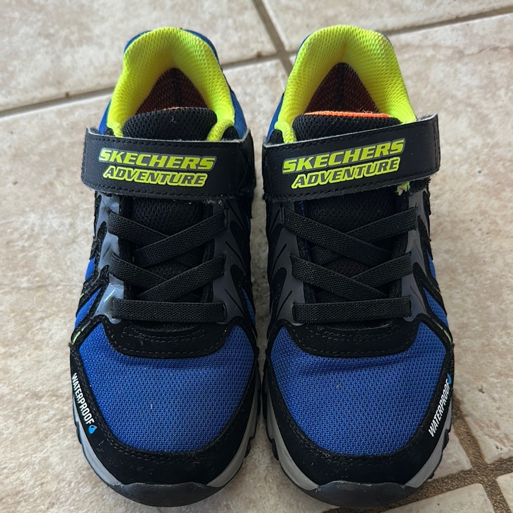 Skechers Adventure Kids' Blue and Black Shoes